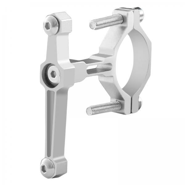 4xBicycle Water Bottle Cage Holder Bike Kettle Rack for Mountain Bikes Silver