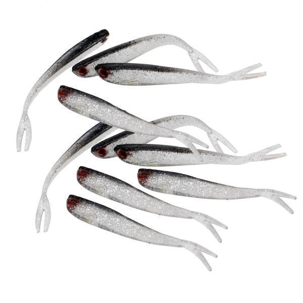 2x10 Pieces Artificial Soft Fishing Lures Baits Lifelike Fish Swimbaits 10cm