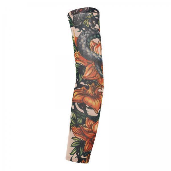 2xUnisex Cooling Arm Sleeves Tattoo Cover up for Walking Basketball Tennis T