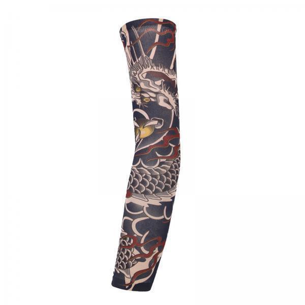 3xUnisex Cooling Arm Sleeves Tattoo Cover up for Walking Basketball Tennis Q