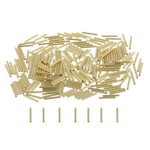4x200pcs Single Barrel Crimping Sleeves Copper Tube Inside Diameter 1.0mm