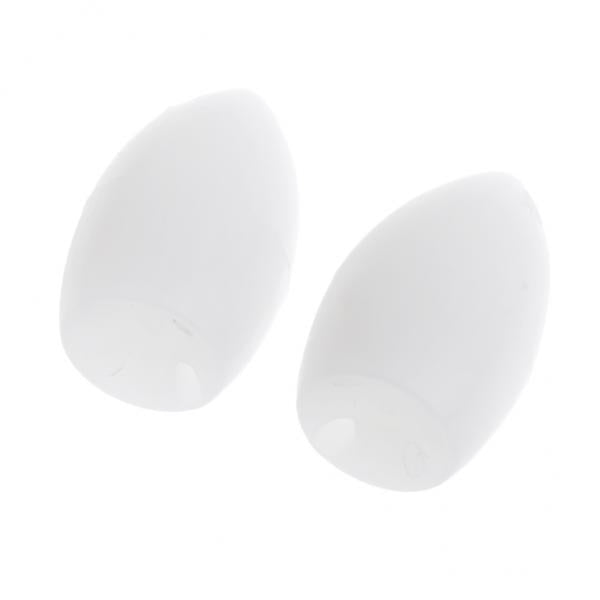 3x2 Pieces Floating Sbirolino Spirolino Bombarda Trout Pose Floats White 4.3g