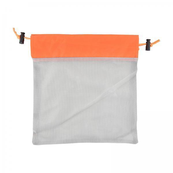 2xUltralight Mesh Stuff Sack Storage Bag Drawstring Ditty Bag for Outdoor