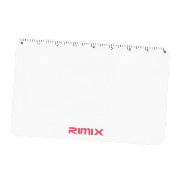 4x Pocket Len Magnifier Outdoor Fre HD Reading Glass Credit Card Size White