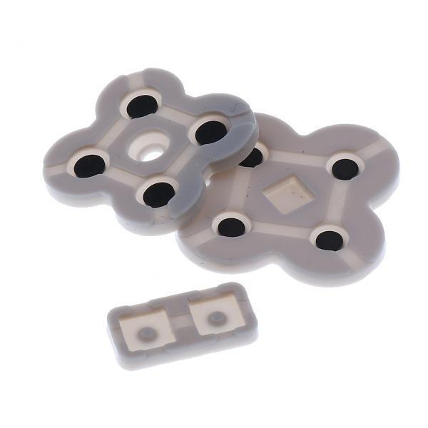 4x3 in 1 Conductive Rubber Button Pad Set Replacement Part for NDS Lite NDSL