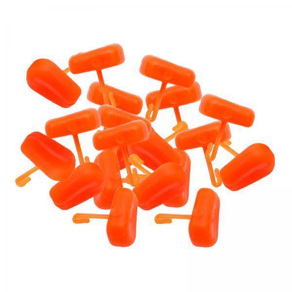 4xSoft Baits Corn Shape Fishing Tackle for Making Boilies for Lake Ice Fishing Red