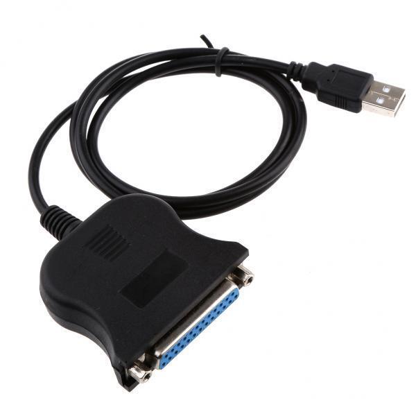 3xUSB 2.0 to DB25 Parallel Printer LPT Adapter Lead Cable IEEE 1284 for Laptop