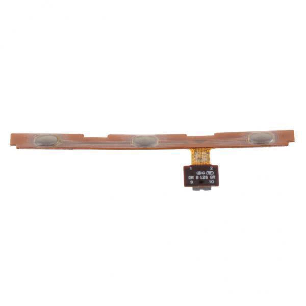 2xPower ON/OFF Button Volume Ribbon Flex Cable For Samsung Tab10.1 P7500 P7510