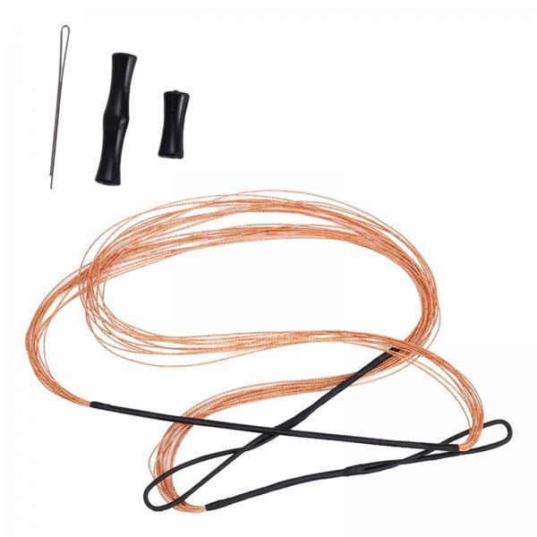 3xArchery Longbow String and Finger Saver Shooting Practice Finger Protector Black