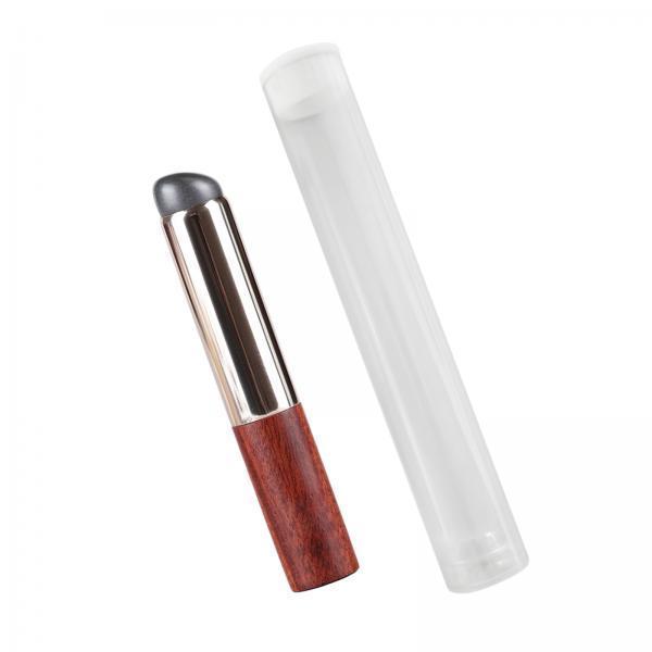 2xSilicone Lip Brush with Tube Protector Concealer Brush for Beauty Women Home Red