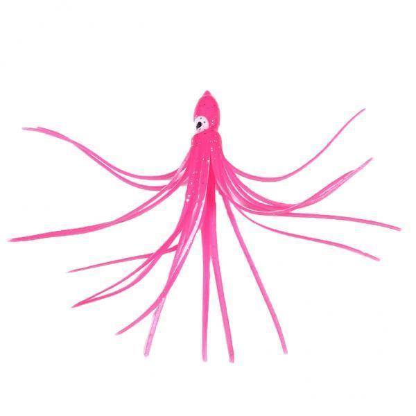 3x6pcs Fishing Lures Squid Octopus Skirts Sea Fish Soft Baits Tackles 12cm