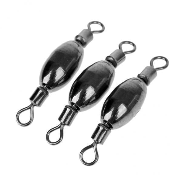 2x3Pc Fishing Barrel Swivels Quick Sinkers Sea Course Barell Rig swivels 2.1g