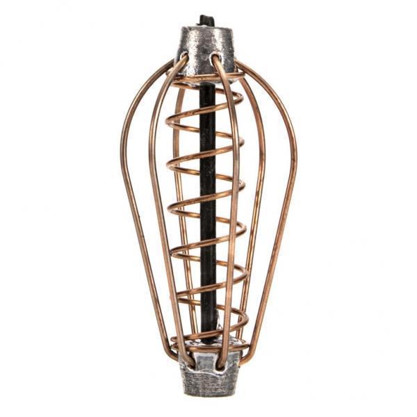 2xSpring Fishing Loaded Coil Inline Feeders Carp Tench Bream Method Feeder 25g