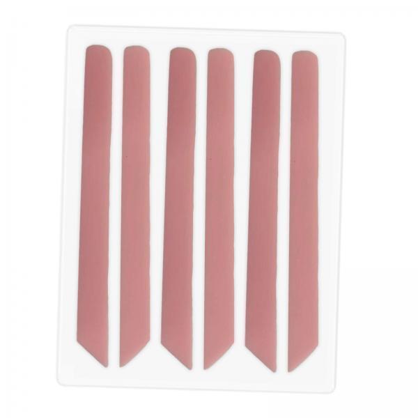 2x6x Eyelash Lifting Silicone Pads Lifting Silicone Pads Stripe for Mom Female Pink