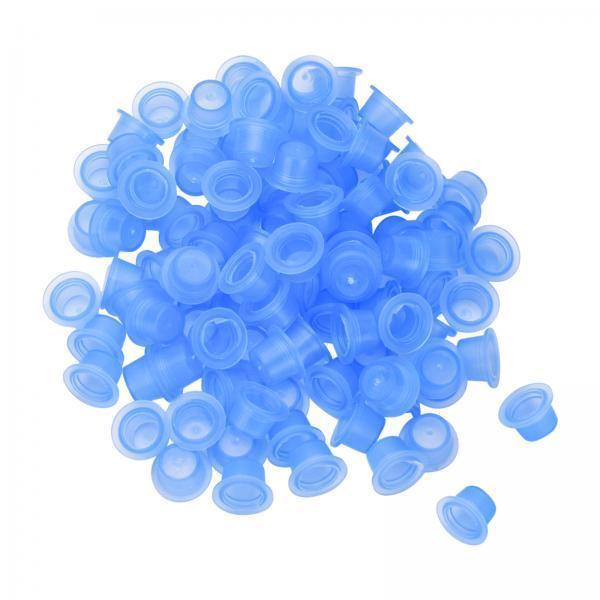 4x100Pcs Silicone Tattoo Ink Cups Multipurpose Pigment Ink Caps for Tattoo Ink M