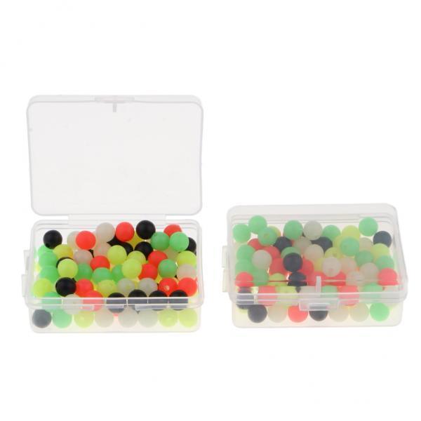 2x200pcs Fishing Beads Carp Fishing Rigs Making Beads Terminal Tackle 8mm