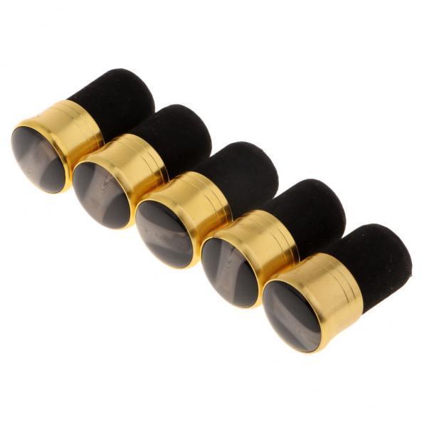 2x5pcs Fishing Rod Pole Butt Caps Front Cover Stopper End Protector 19mm