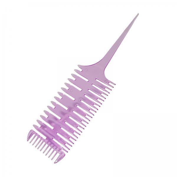 2x3 Way Rat Tail Teasing Comb Professional Hair Dyeing Comb for Home Salon