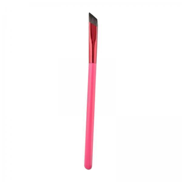 2xMulticunfional Eyebrow Brush Synthetic Fiber Salon Use Smooth for Hairline PP Handle Black L