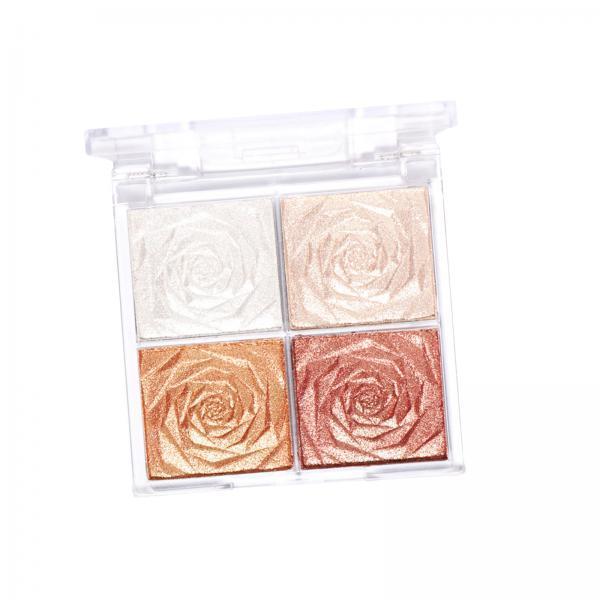 3xHighlighter Eyeshadow Palette Highly Pigmented Professional Smooth Girl Stytle B