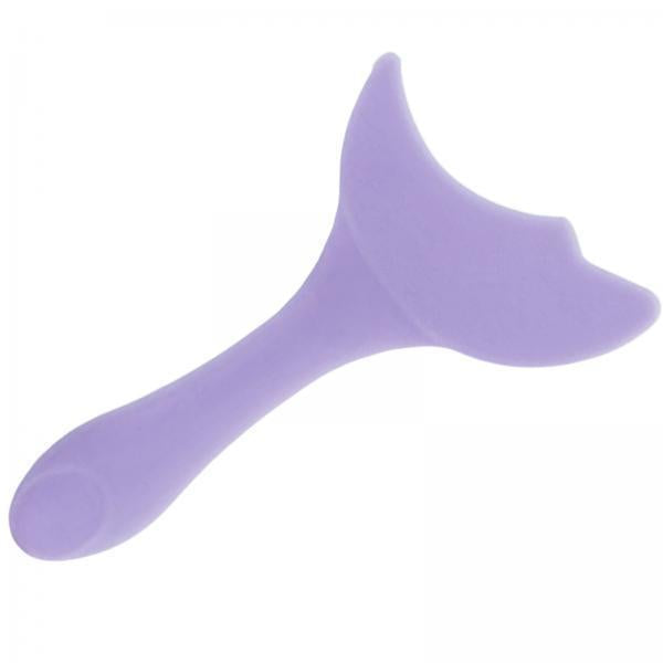 2xReusable Eyeliner Stencils Silicone Template Assistant Helper Washable violet 1pc