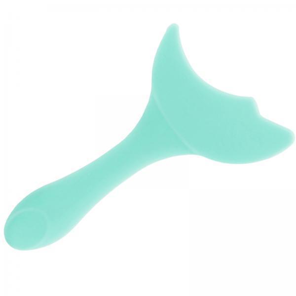 2xReusable Eyeliner Stencils Silicone Template Assistant Helper Washable green 1pc