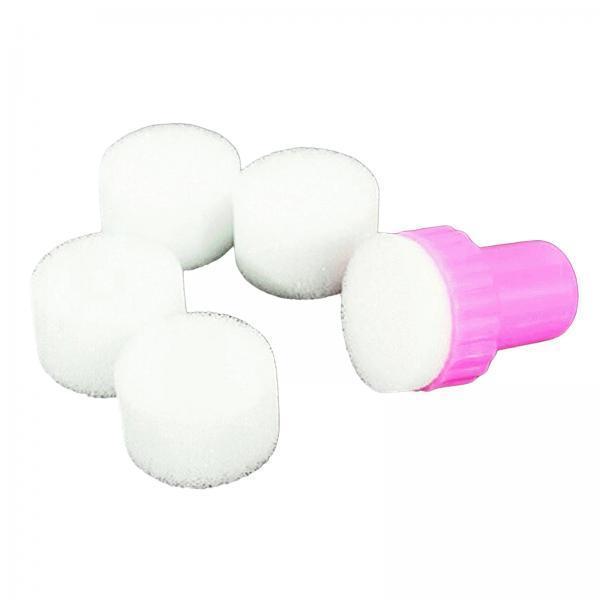 4x5 Pieces Nail Art Soft Sponges Mini Stamping Manicure Sponges for Salon