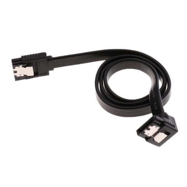 4xTwo-channel Serial Data Cable SATA3.0 SSD Solid Hard Drive Cord Line 6Gbps