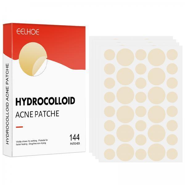 3xSet of 144 Hydrocolloid Acne Pimple Patches for Acne Marks Blemishes Zits