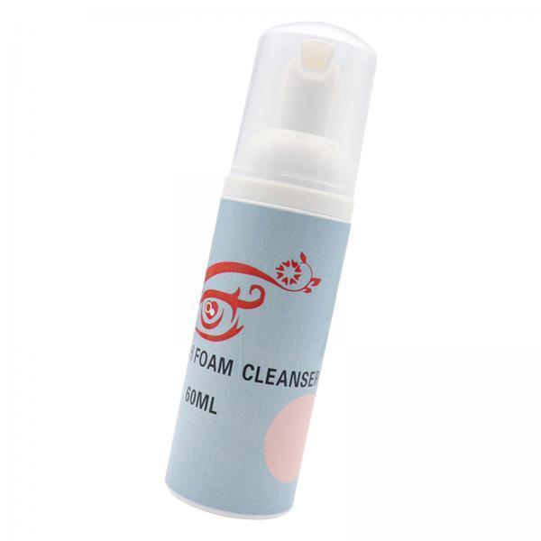 2xNatural Eyelash Extension Cleanser 60ml Cleaning Foam Eye Lash White