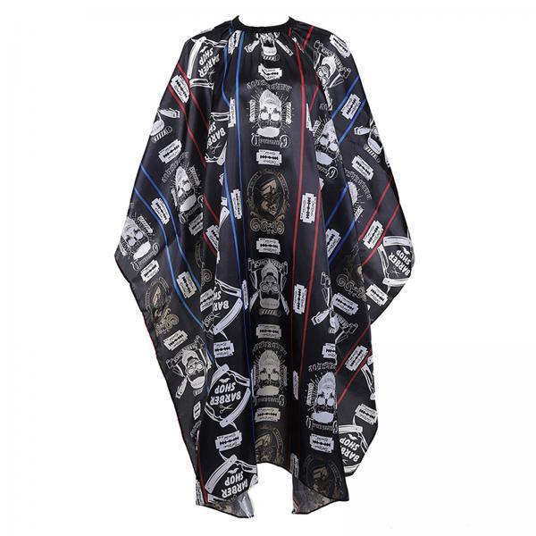 3xHaircut Cape Cloth Waterproof Anti Static Printing Easy Clean for Perming