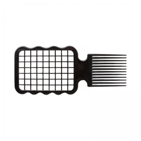 2xAfro Comb 2 in 1 Hairdressing Tool Easy to Cleaning Twist Hair Coils Comb Black
