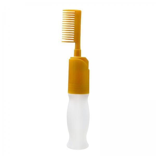 2xHair Dye Refillable Bottle Hair Color 110ml Applicator Comb for Salon Home