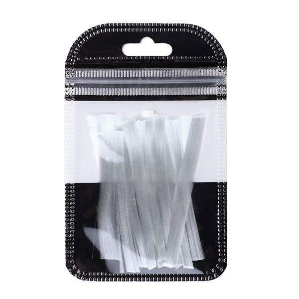 4xNail Art Non-woven Silk Fiberglass Gel Tips Extension DIY Manicure Tools 4
