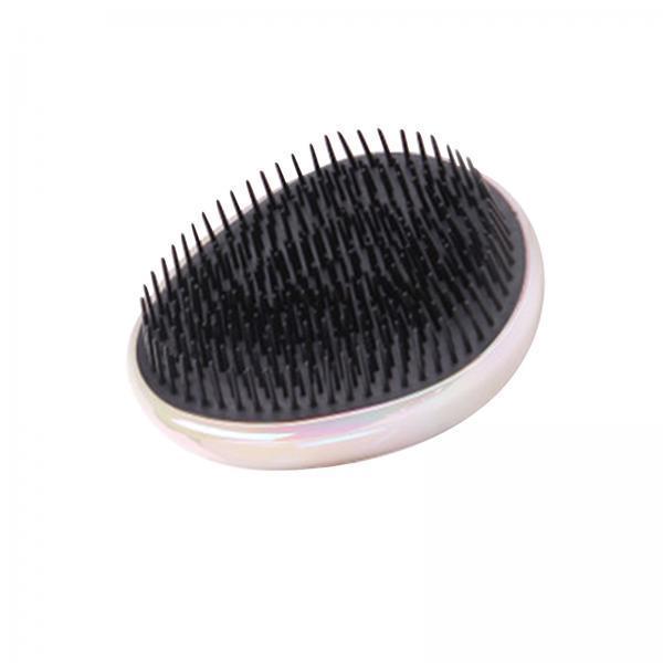 4xPortable Egg Shaped Hair Brush Scalp Massage Comb for Curly Long Thick Hair