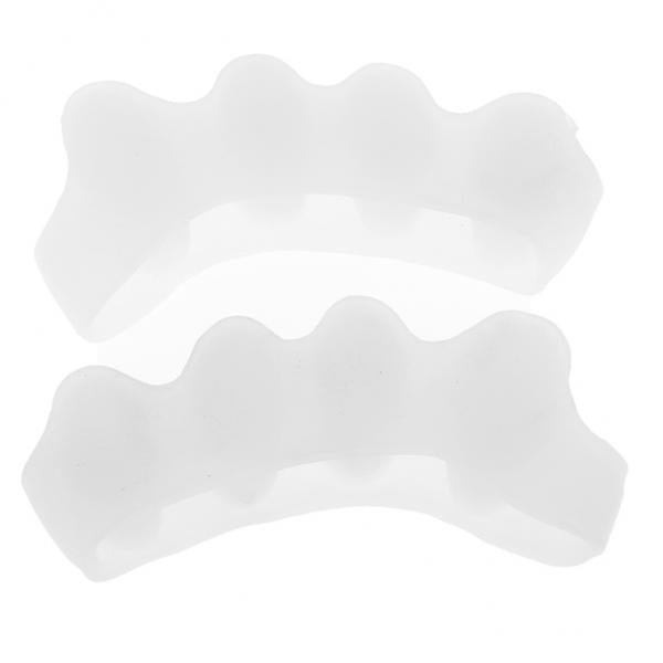 2x4 Holes Silicone Toe Separators Pain Relief Rubber Spacers Nail Polish Tools