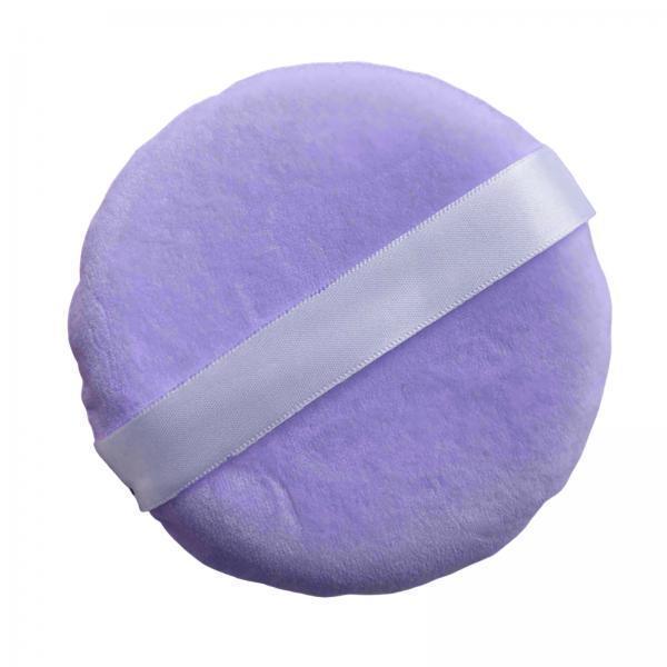 4xMakeup Setting Tool Makeup Puff Large Soft Round for Women Make up Purple