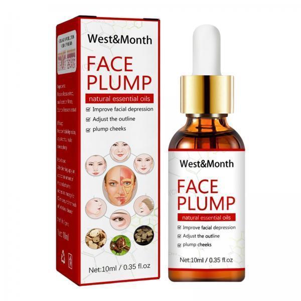 4xFace Serum Plumping Firming Lighten Fine Lines Face Lifting Skin Care