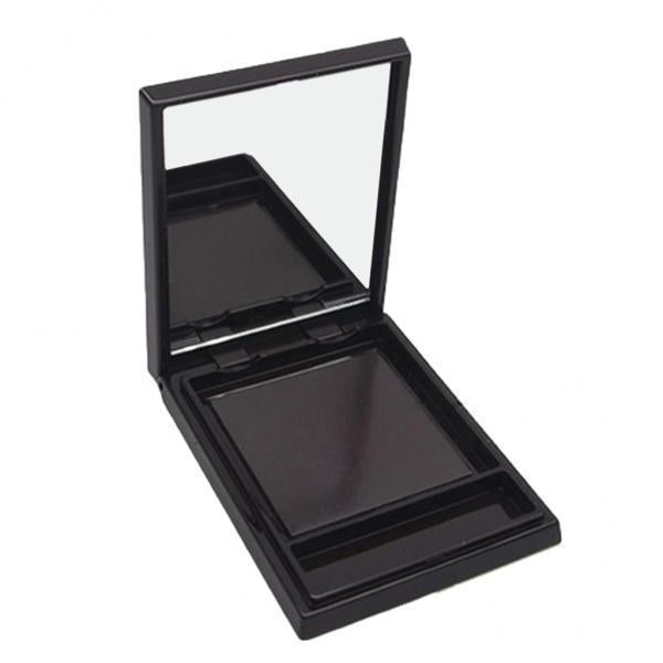 4xPlastic Eyeshadow Palette Travel Eye Shadow Blush DIY Case Box Plate 1 Slot