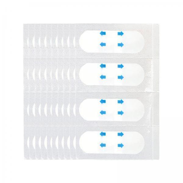 4x40 Pieces Face Lift Tape Invisible for Double Chin Jowls Thin Facelift Tapes Transparent
