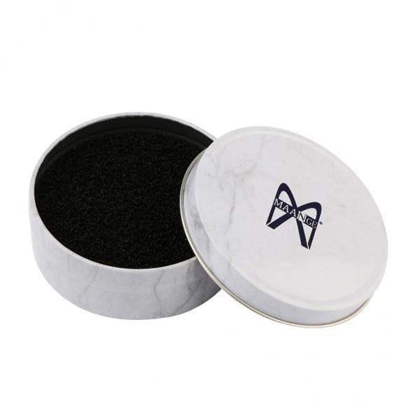 4xMakeup Brush Color Cleaner Sponge Remover Make up Brushes Cleaning Mat Box White