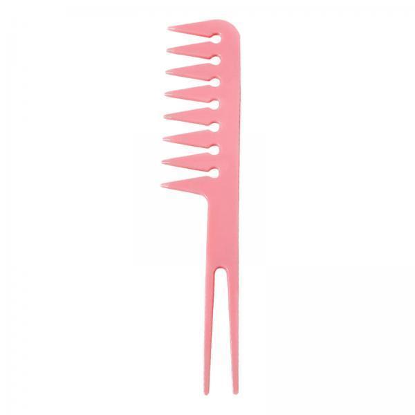 3xShaping Wet Pick Wide Tooth Styling Comb Fantail Comb Smooth Comfortable