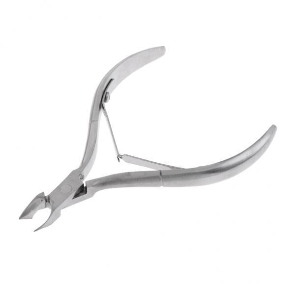 3xSilver Nail Art Cuticle Clipper Trimmer Dead Skin Nipper Manicure Pedicure