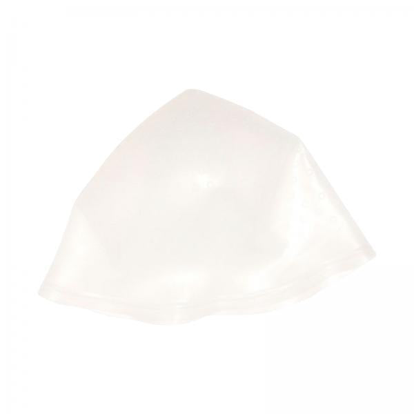 2xSilicone Highlighting Cap Hair Dye Coloring Hat Adjustable DIY Reusable Soft White