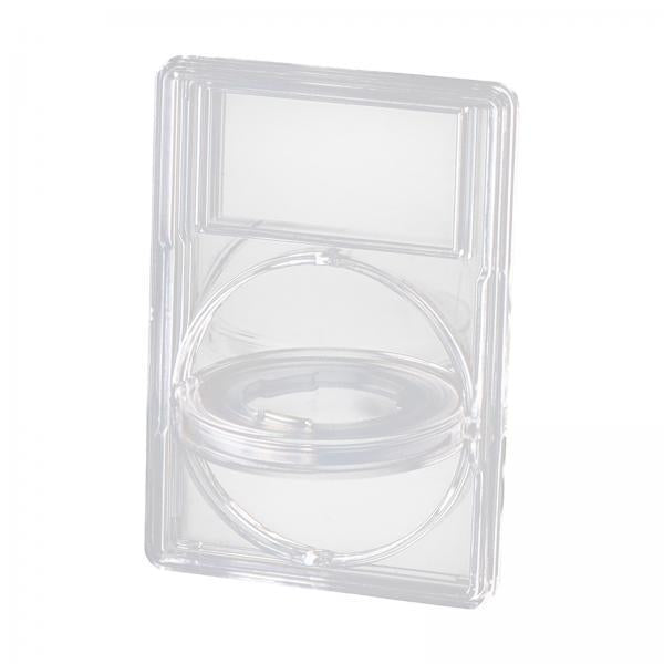 2xCoin Capsules Clear Coin Storage Case for Collectors Collecting Coin Display