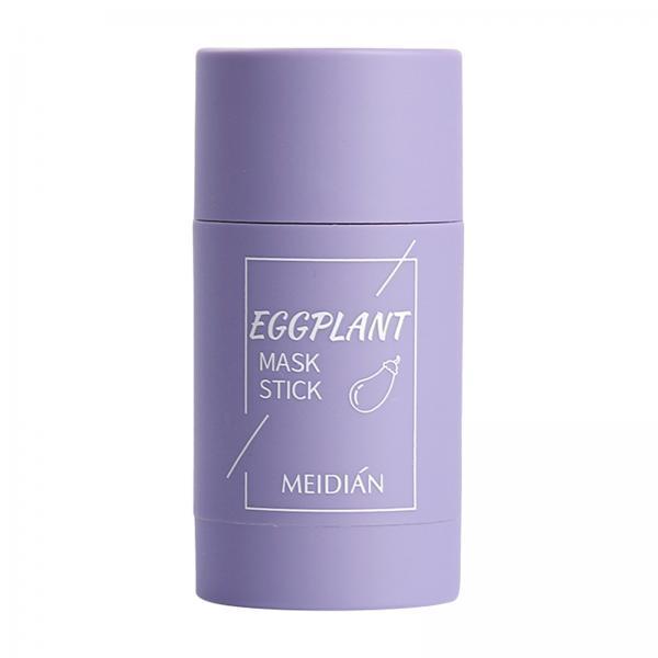 4xPurifying Clay Face Mask Solid Fine Mask Improves Skin Eggplant