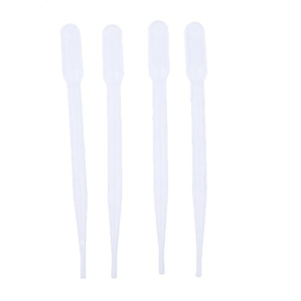 3x4 Pieces UA15 Model Coloring Painting Dropper Suction Tube with Scale 3ml