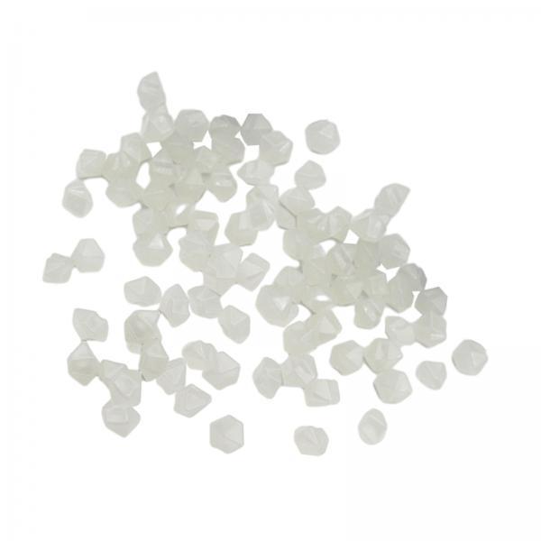 2x100 Pieces Glow in The Dark Stones Rocks Indoor Outdoor for Fish Tank Sturdy White