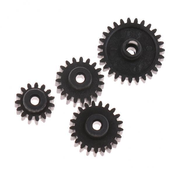 3x4pcs Motor Gears 15T 19T 21T 27T Pinion for 1/28 WLtoys RC Crawler Car Parts