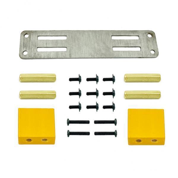 3xUpgrade Servo Fixed Mount MN D90 D91 D99S 1/12 Scale Truck DIY Accessories Yellow